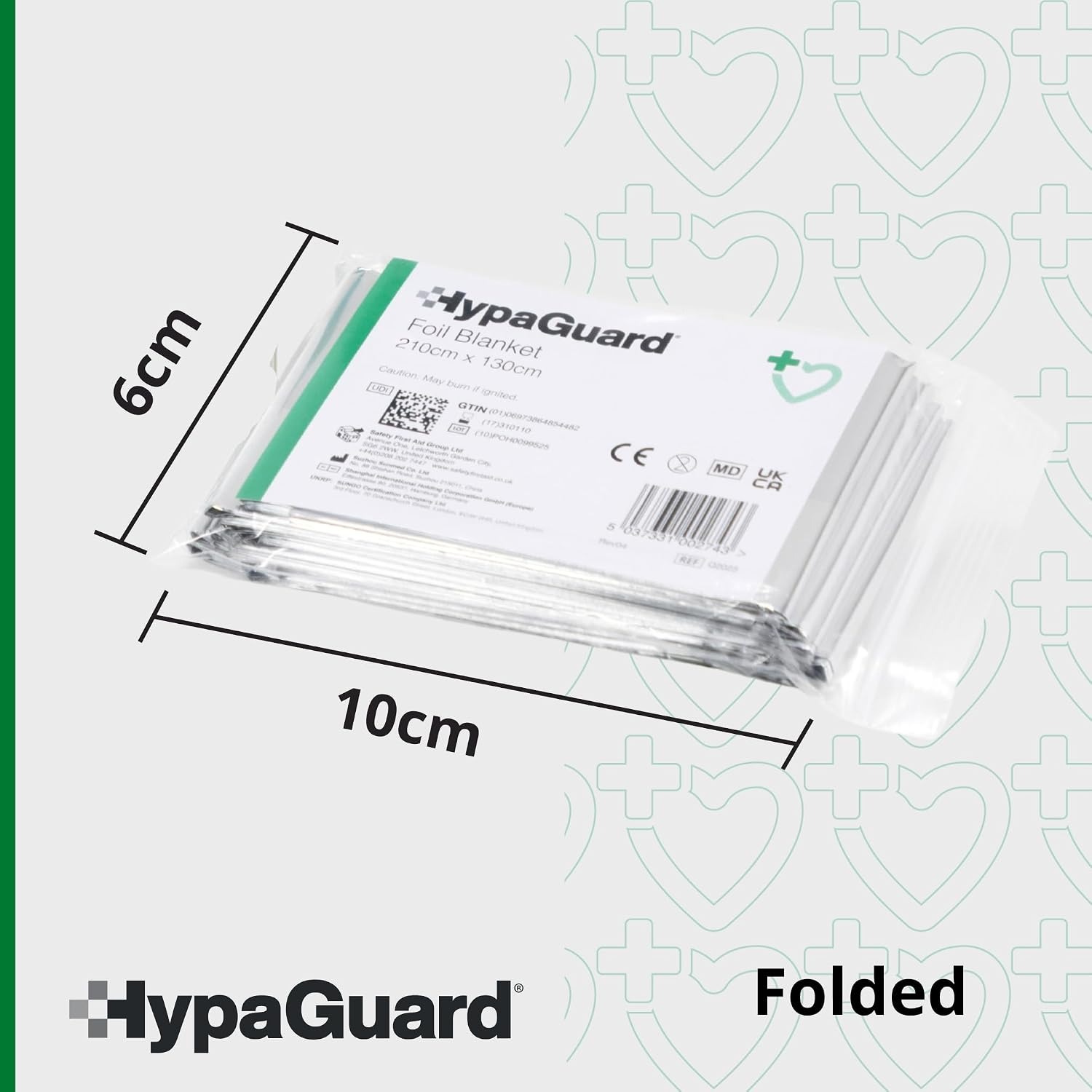 HypaGuard Foil Survival Blankets Pack of 6: image 3