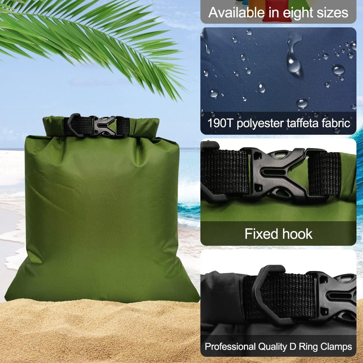Victoper 8-Piece Waterproof Dry Bag Set: image 2