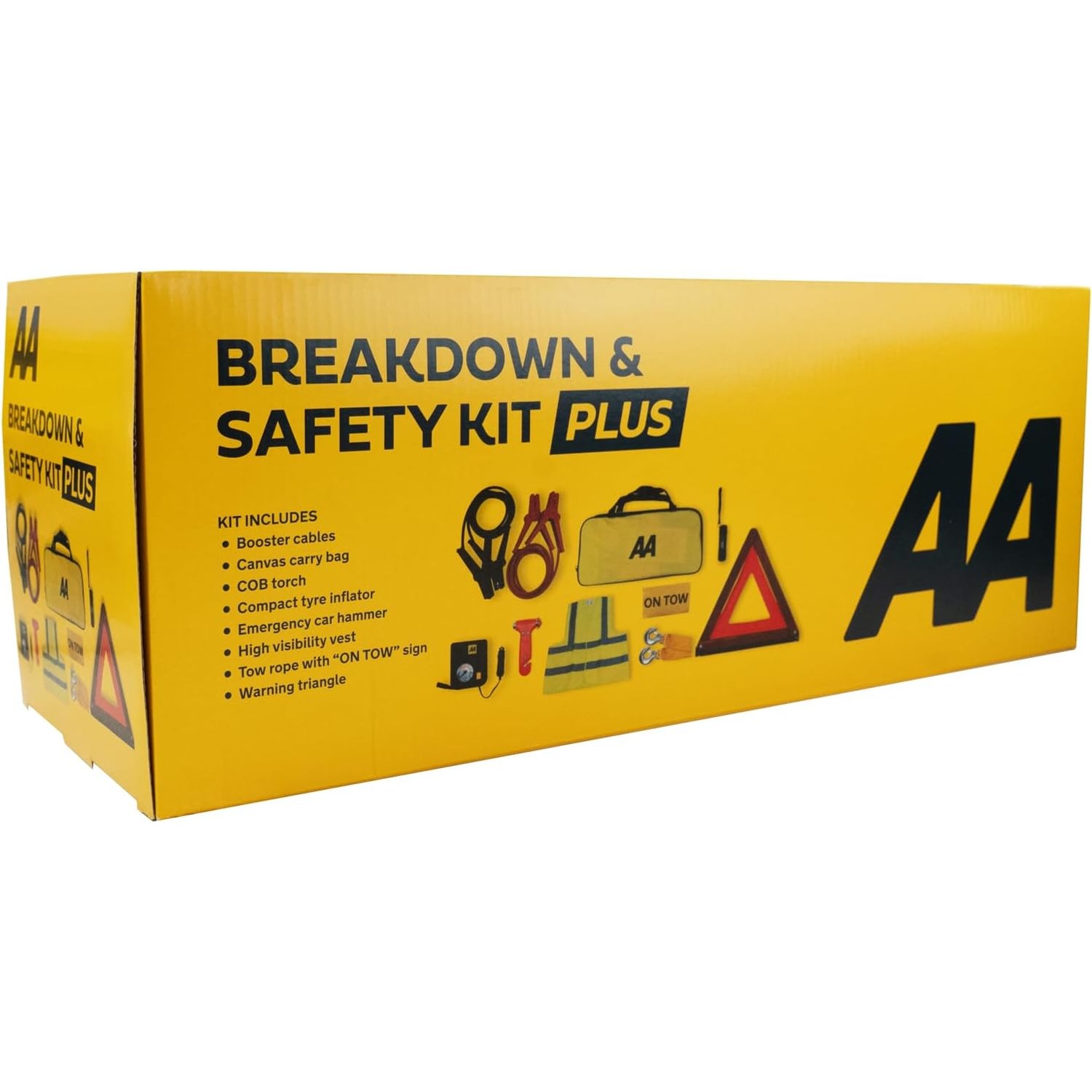 AA Breakdown & Safety Kit Plus with Tyre Inflator: image 2