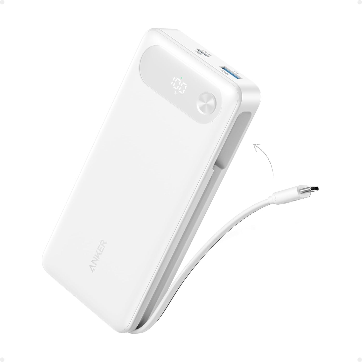 Anker 20,000mAh 87W Power Bank, White