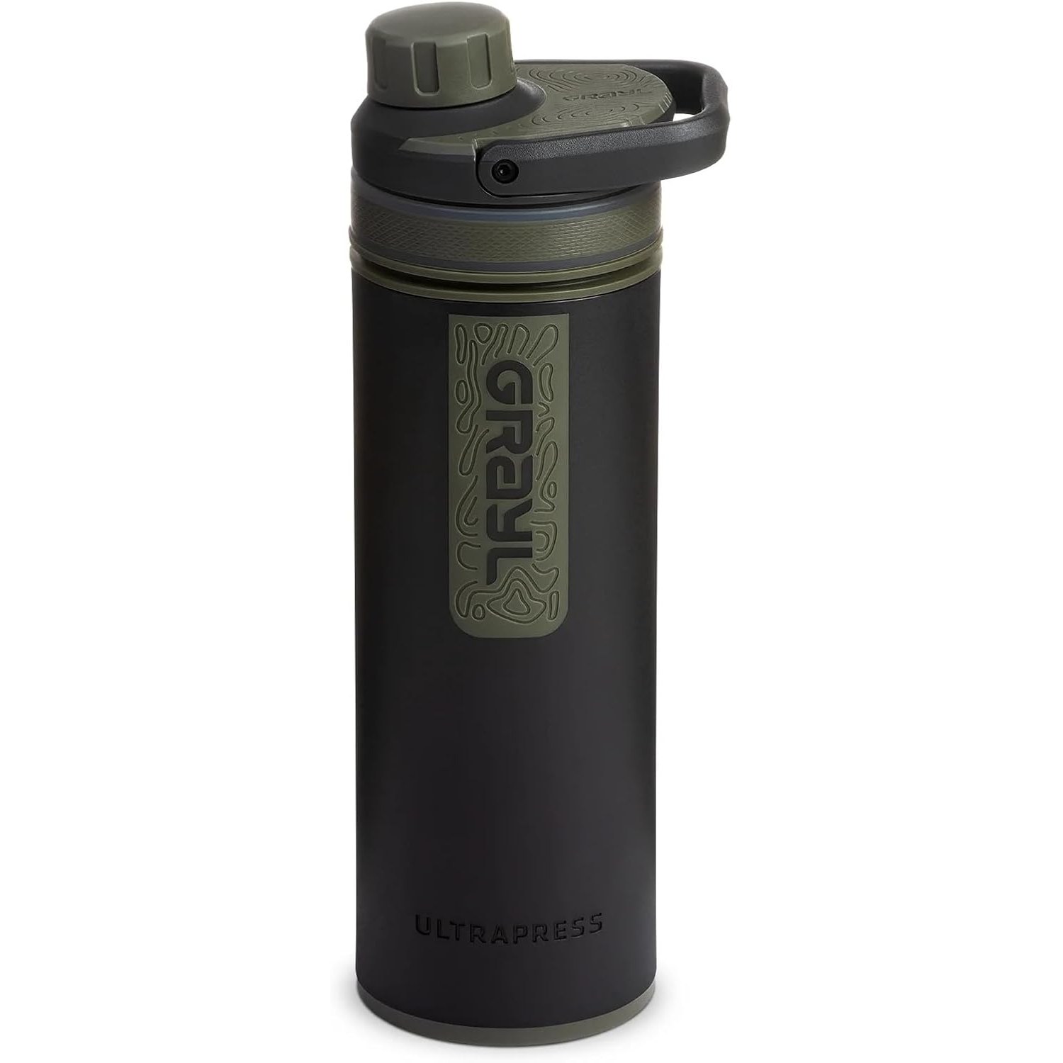 GRAYL UltraPress 500ml Water Purifier, Camp Black